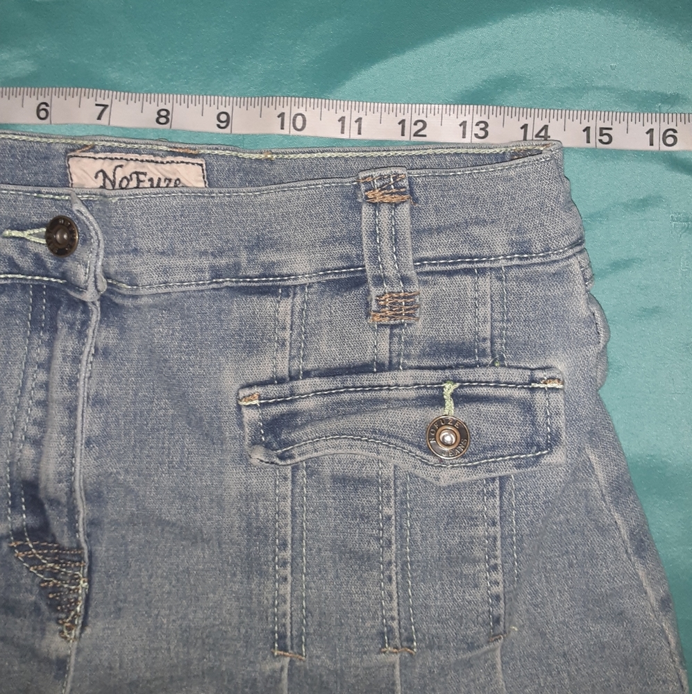 NO FUZZ DEMIN LEGEND  PLEATED SKIRT - Picture 4 of 10
